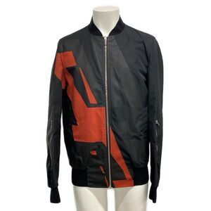 Dior Homme Blouson Size 44 M Men's - 433c404w3894 Black X Red Long Sleeve